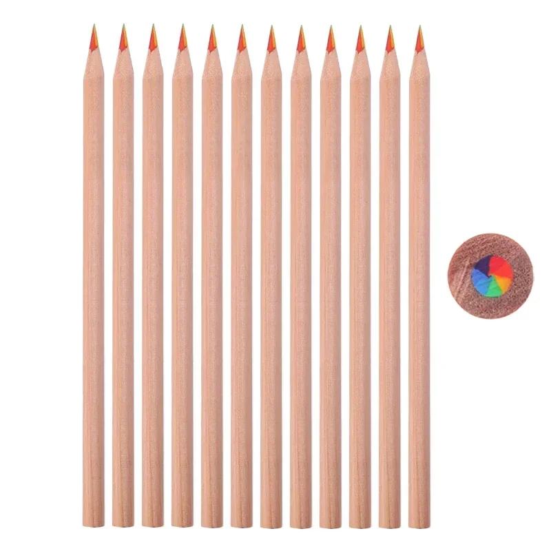 Regenbogen-Buntstifte – Holzfarbstifte, Zeichenst Produktbild-Vorschau 9
