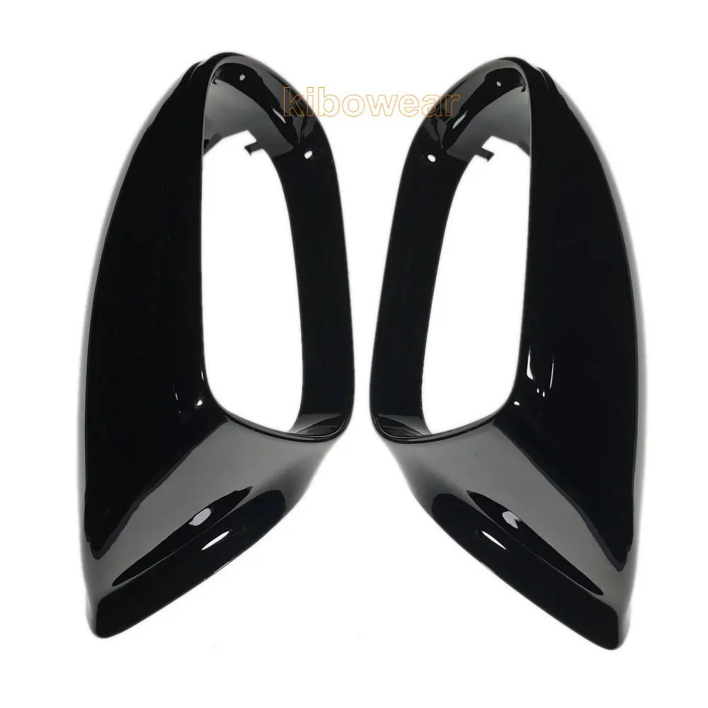 

Black for Audi Q5 8R Q7 4L SQ5 Side Mirror Cover Caps 2009 2012 2013 2014 2015 2016 door wing rearview replace glossy shell case