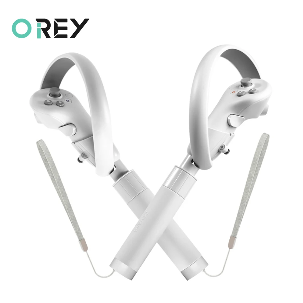 

VR Controllers Long Stick Handle Dual for PICO 4 Sword Tennis Table Golf Games Golf Grip Playing Beat Saber Games VR Accessories