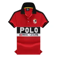 Polos de luxe à manches courtes pour hommes, 100% coton, grande taille 7XL, t-shirts décontractés simples pour hommes, documents d'abonnés, lettres brodées, été 5