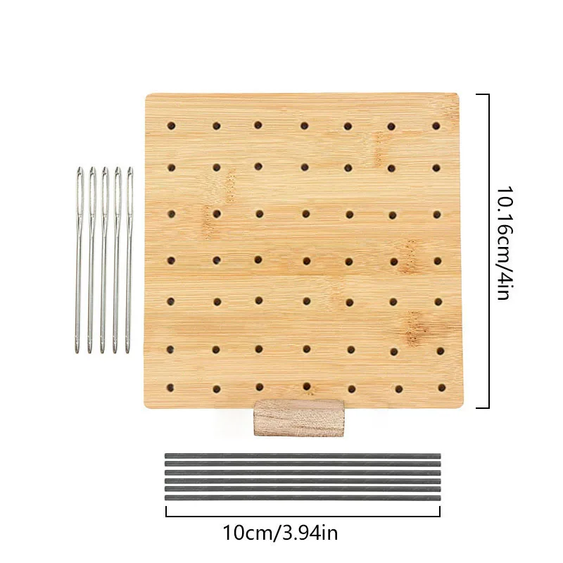 Wooden Crochet Knitting Board Image 1