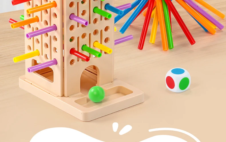 Interaktives Brettspiel für Eltern und Kinder, Spielzeug zur Förderung von Geschicklichkeit und Denkvermögen, Partyspiel_voghion.com