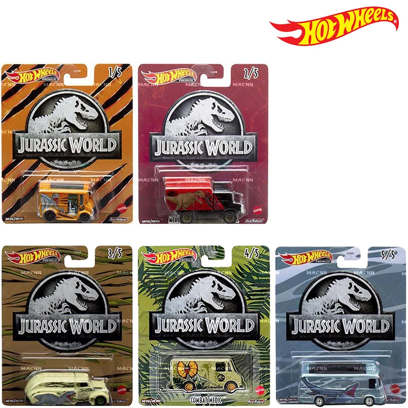 

2022 NEW Hot Wheels Jurassic World Toys DLB45 Iron Base Rubber Tyre COMBAT MEDIC 1/64 Metal Cast Model Collection Toy Vehicles