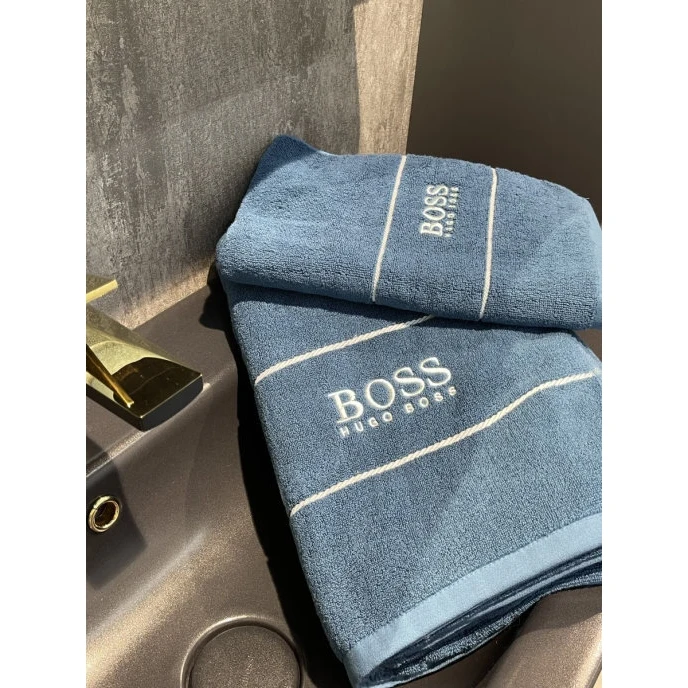 Serviette de bain bleu boss (70-140 cm) | AliExpress