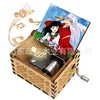 Wooden Music Box Hand Cranked Mini Music Box Painted Inuyasha Music Box Boutique Gift Music Box Birthday Gift 2