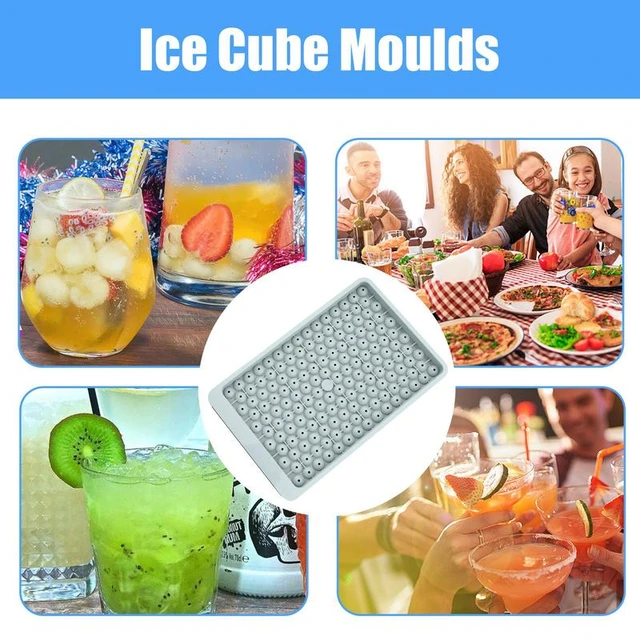 Ice Cube Tray, Silicone Apple Ice Ball Trays Maker, White Small Round Ice  Mold for Cocktail, Juice, Whiskey, Freezer, Keep Drink Chille - Easy