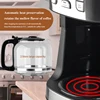 American Coffee Machine Automatic Bean Grinder Mill Coffee Beans Grinding Machine Espresso Tea Boiler Drip Coffee Maker Cafe Pot 5