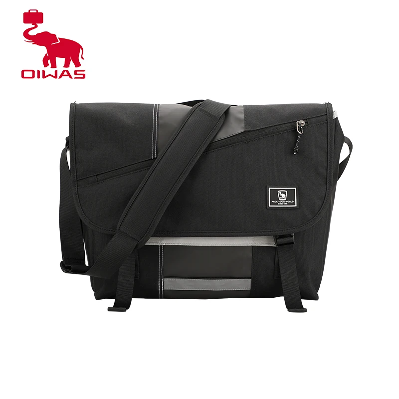 

OIWAS Fashion Men Crossbody Messenger Bag 14 Inch Laptop Shoulder Bags Men Casual Sling SchoolBag Briefcase Travel Handbag