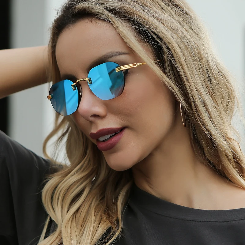 Gold Silver Sunglasses