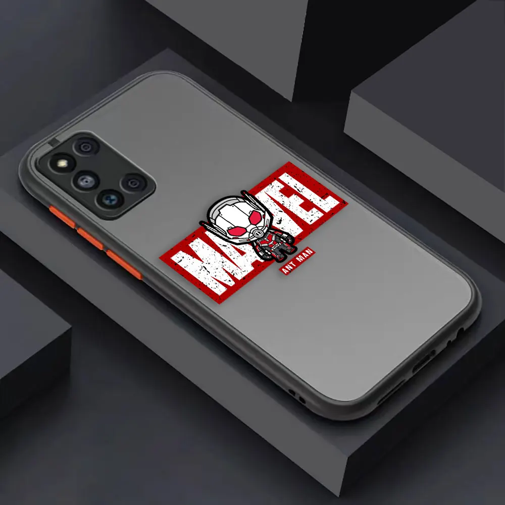 Matte Case for Samsung Galaxy M62 M53 M52 M51 M33 M32 M31 M30S 5G J8 J7 J6 J5 J4 Case Funda The Handsome Marvel Avengers Cartoon
