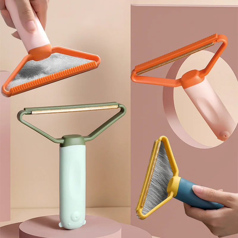 Double headed Hair Shave, Pet Hair Remover, Lint Remover For Clothing Sweater Clothes Fluff Fabric Shaver Brush Clean Tool