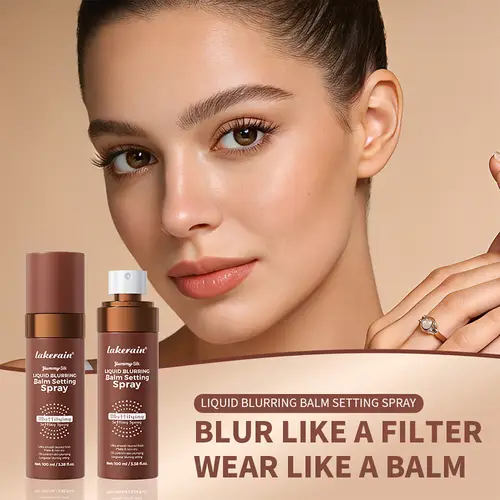 Lakerain Waterproof Makeup Fixing Setting Spray Quick Dry Long Lasting Oil Control Moisturizing Natural Refreshing Makeup Spray - Image 3