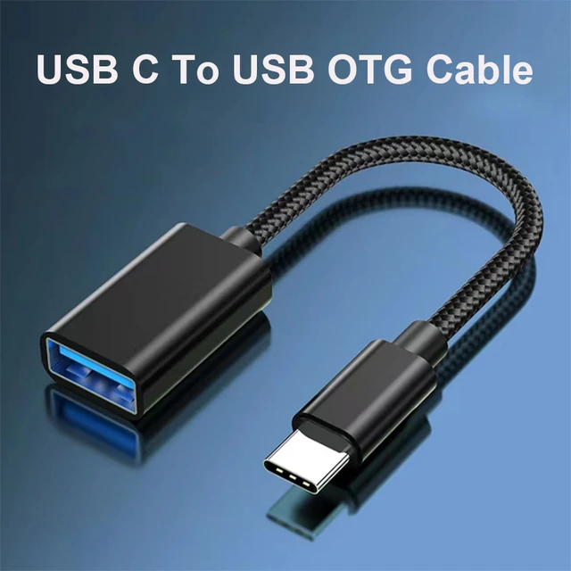 Adaptateur de Câble USB à Type C OTG, Connecteur, Convertisseur de Données  pour Xiaomi, Samsung S20