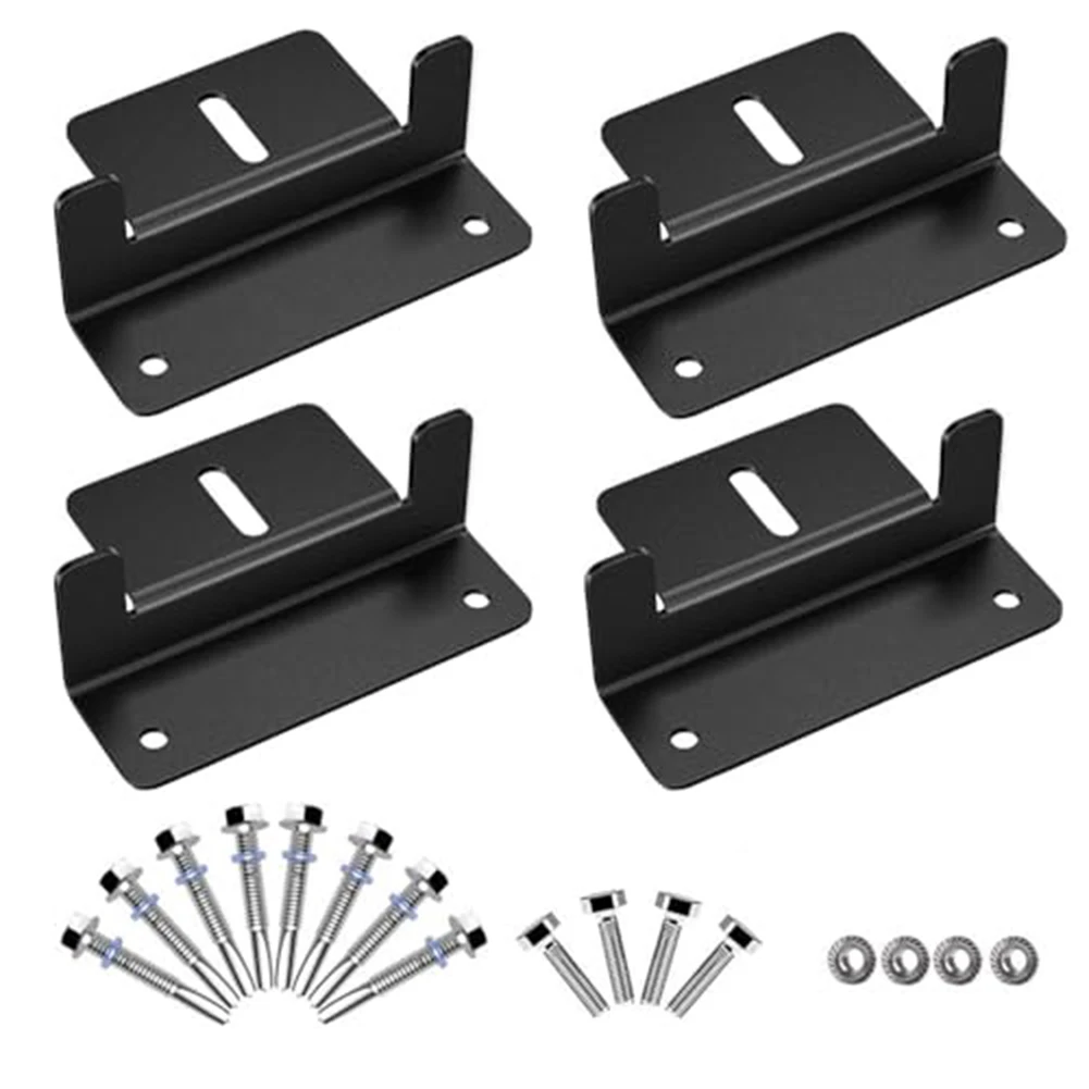 

Practical RV Aluminum Alloy Plastic Bracket Easy Installation Features Flat Top Lightweight And Compact Design