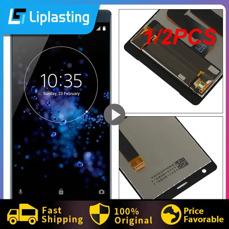 

1/2PCS Tempered Glass for Xperia XA XA1 XA2 Ultra Plus X XP XZ XZ2 XZS XZ1 Compact Premium Glass Curved Full Cover For