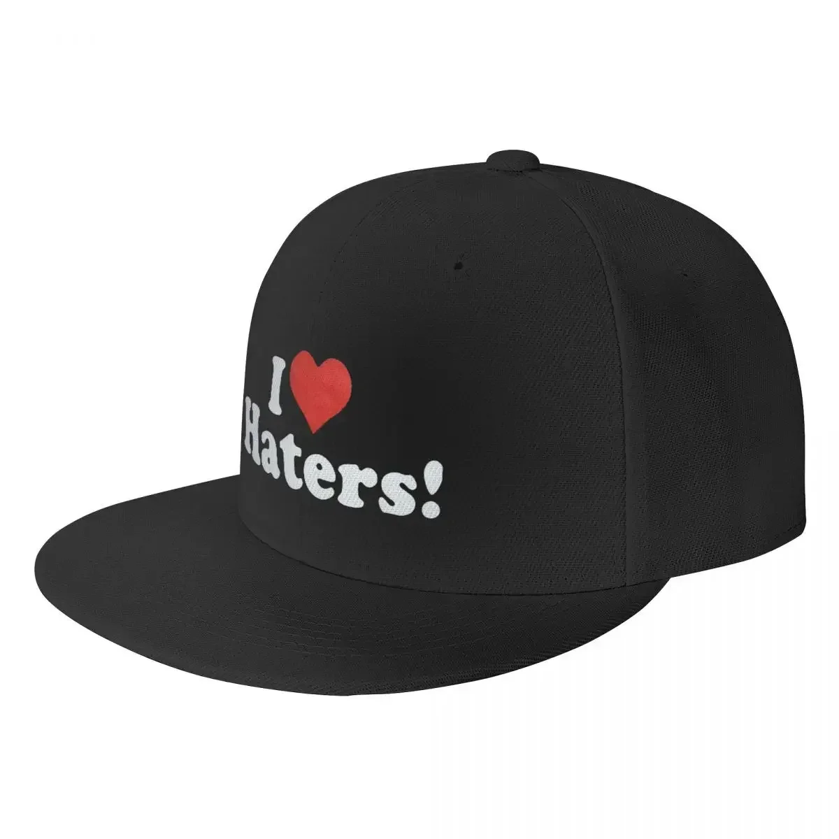 

Кепка унисекс в стиле панк с надписью «I Love Haters»