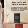 New 1200W Touch Control Space Heater Portable Electric Heater Electric Portable Warmer Home Heater with Remote Control Timing 5