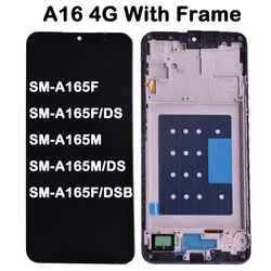 High - Quality LCD Display Touch Screen Digitizer Assembly (A16 4G With Frame)