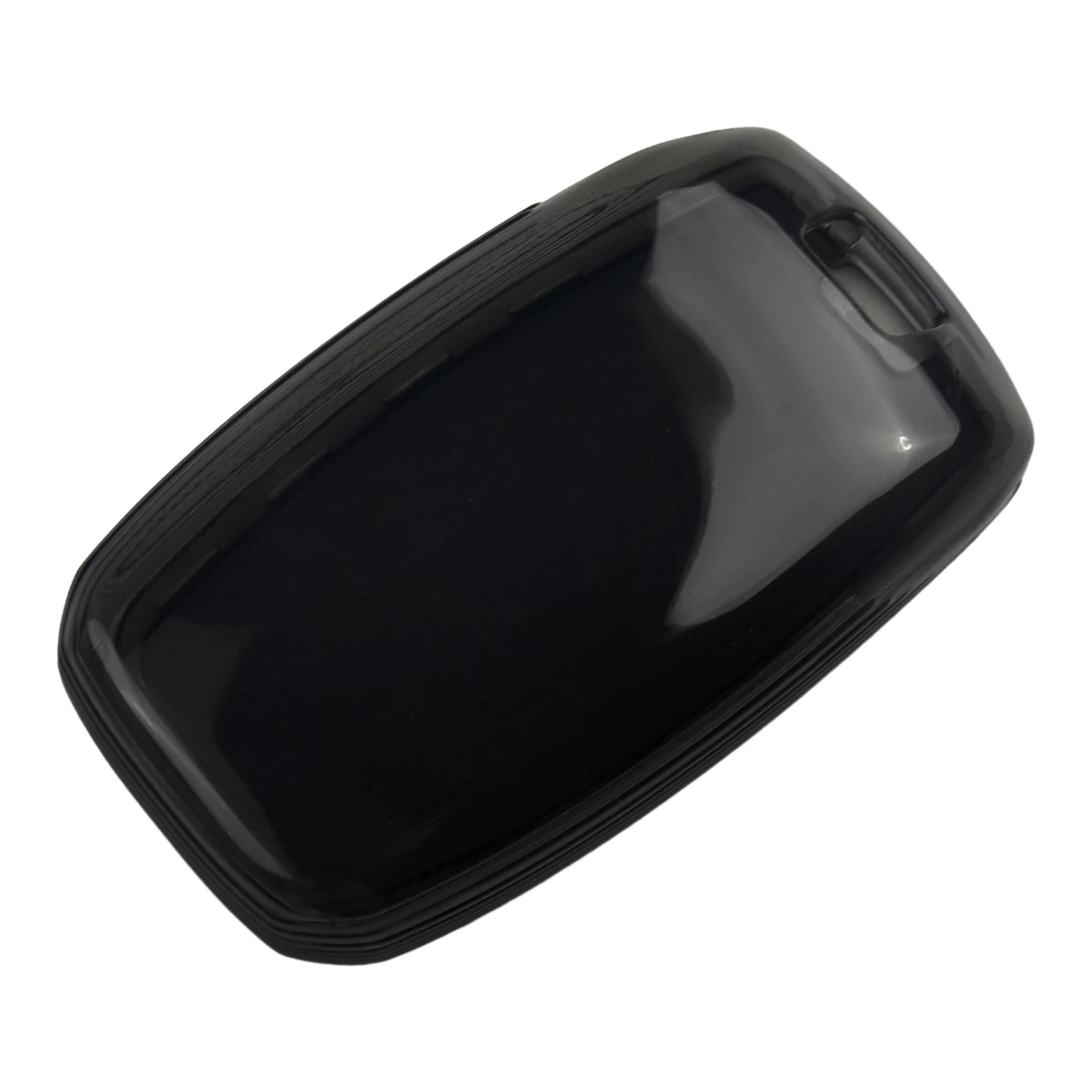

For Kia Key Case For Push-Button Engine Start - Interior Accessories TPU, Transparent Black, Non-Yellowing, Lightweight
