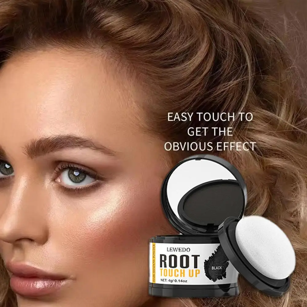 

3 Colors Hair Line Powder Instantly Black Brown Root Cover Up Hair Coverag Paint Repair Fill In Hair Shadow for women and M C2U0
