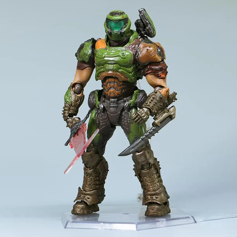 Doom Eternal Doom Guy 1/12 Ölçekli Aksiyon Figürü 16cm Koleksiyonluk Sp-140 Doom Slayer Hareketli Model Heykeli Oyun Hayranları İçin Anime Oyuncakları