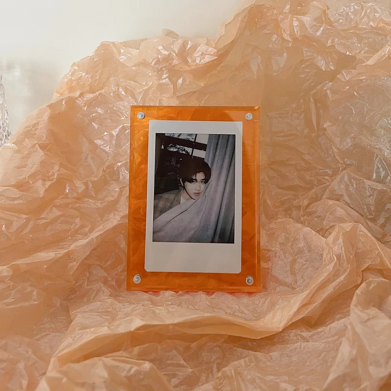 Brand New Acrylic Strong Magnetic Double-Sided 3 Inch Photo Frame Transparent For Fujifilm Instax Film Picture Decorate