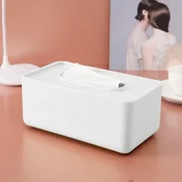 Plastic Tissue Box Wet Tissue Holder Baby Wipes Paper Storage Box Paper Towel Dispenser Home Napkin Organizer 2