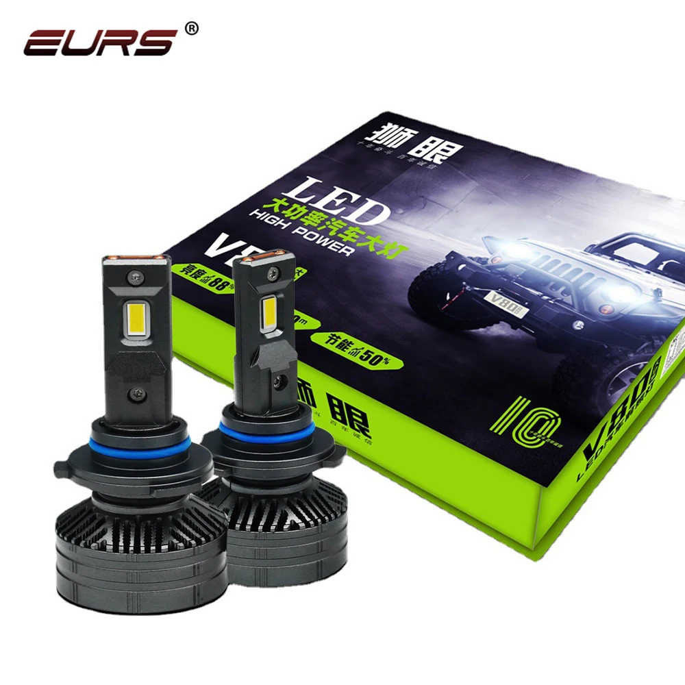 

2Pcs H4 H11 H7 100W 12000LM Led 9006 HB3 9005 H1 Headlight Strong Light led Modified Far And Near Integrated Super Bright Laser