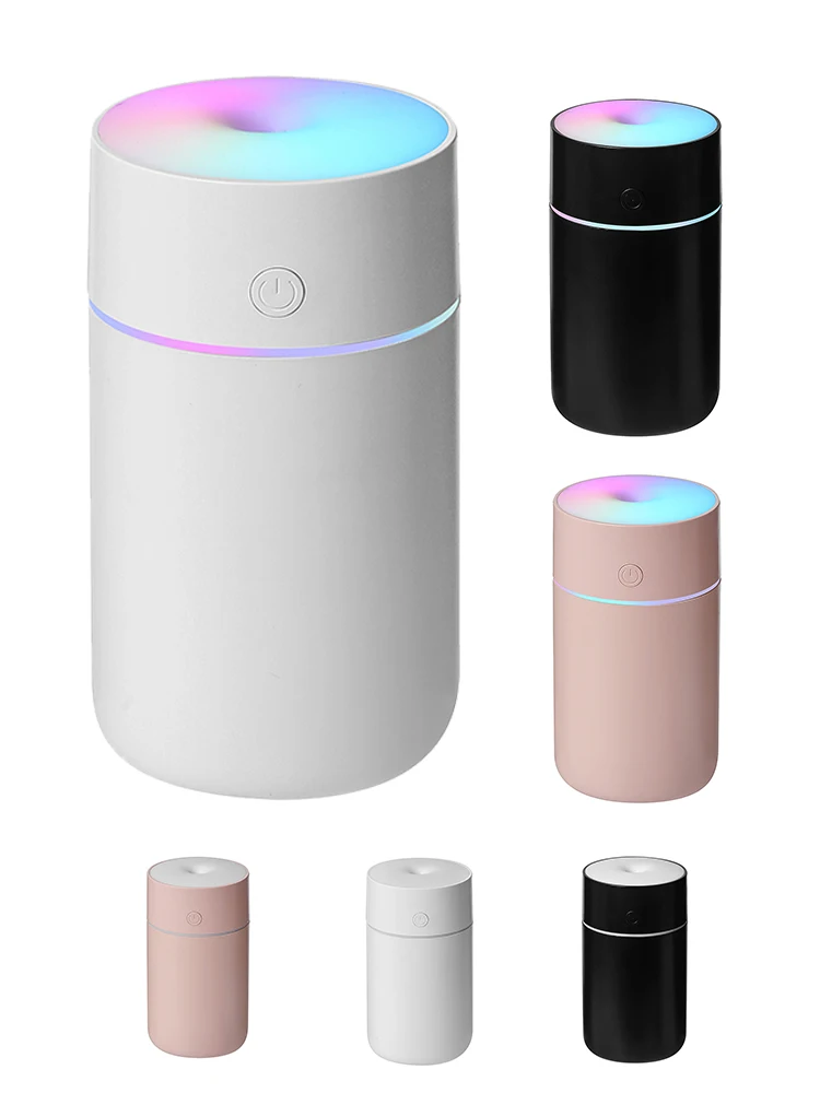 Portable Wireless Air Humidifier Diffuser USB Ultrasonic Humidifiers Home 1200mAh Battery Rechargeable humidificador Mist Maker