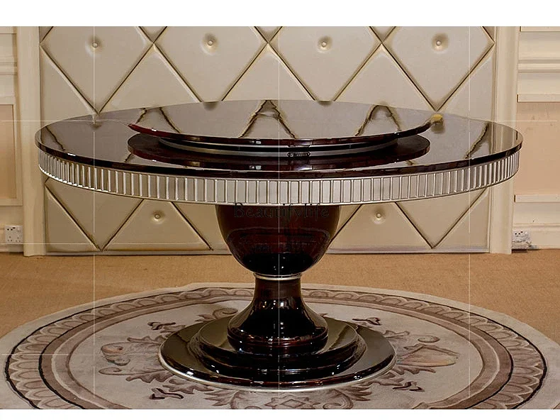 

Post-Modern Restaurant Furniture Solid Wood Dining Tables and Chairs Set