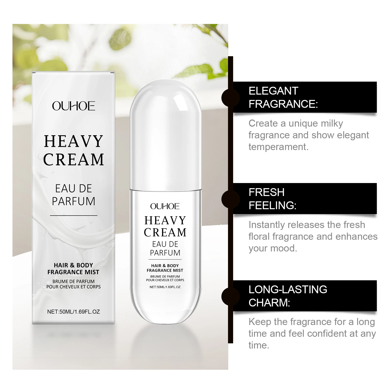 Haar- Und Körperduftspray Mit Vanilleduft Für Den Alltag_voghion.com