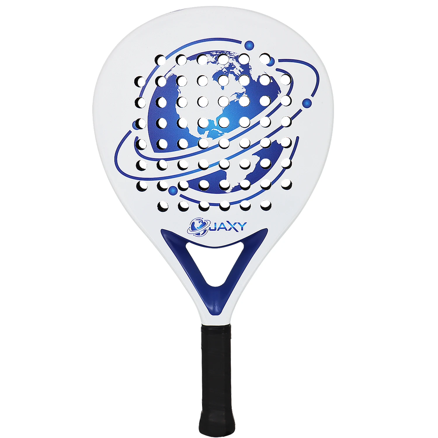 Padel Racket With Anti-slip Shock Grip, Carbon Fiber Grit Surface Eva For  Women Men - Temu