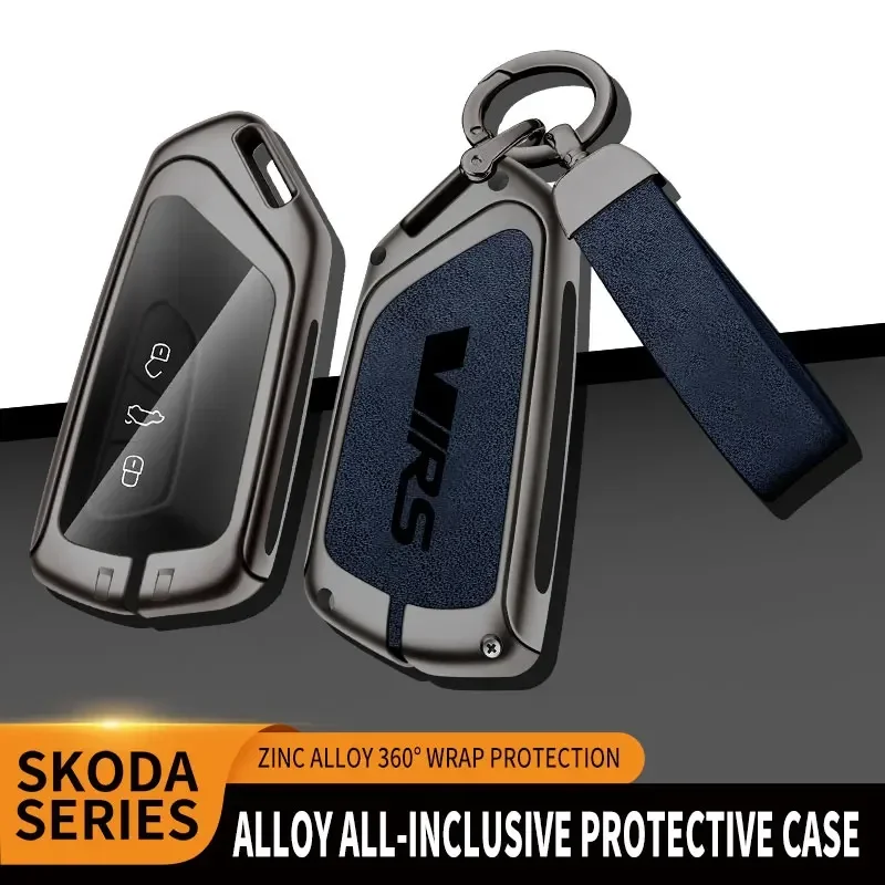 Premium Zinc Alloy Car Key Protection Cover