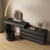 Armoire De rangement De chambre De luxe coiffeuse Recamera maquillage coiffeuse confortable blanc Tocadores De Maquillaje meubles 5