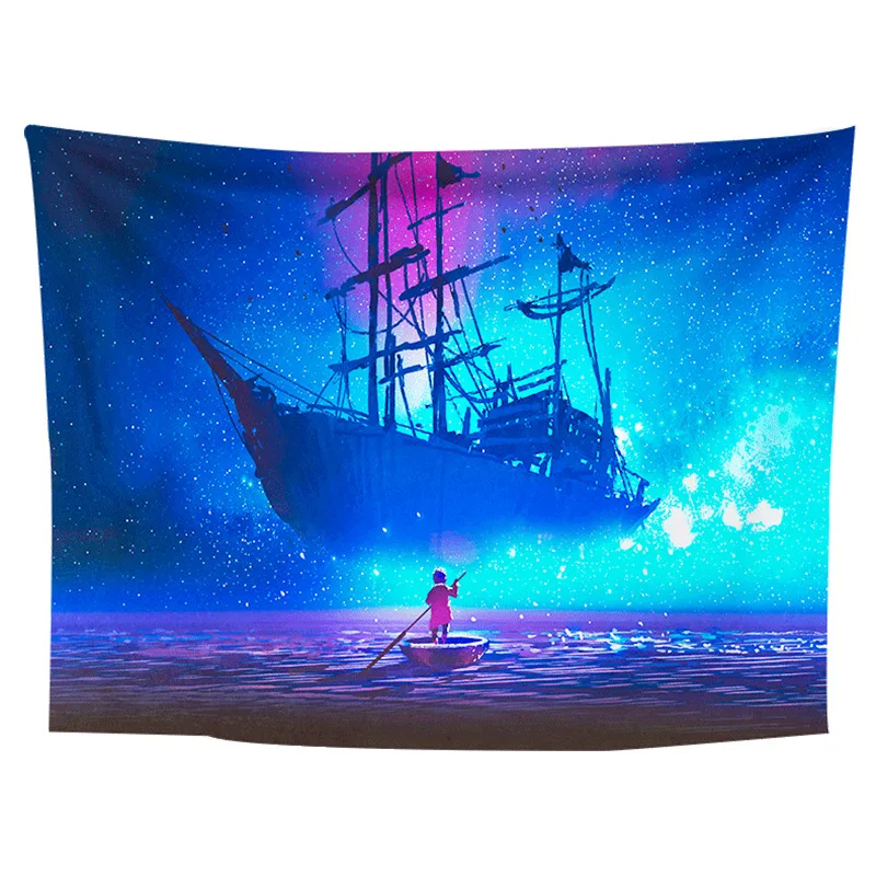 

150x250cm Tapestry Bohemian Mandala Landscape Skull Head Home Decoration Various Size Hanging Cloths Suitable Various Scene