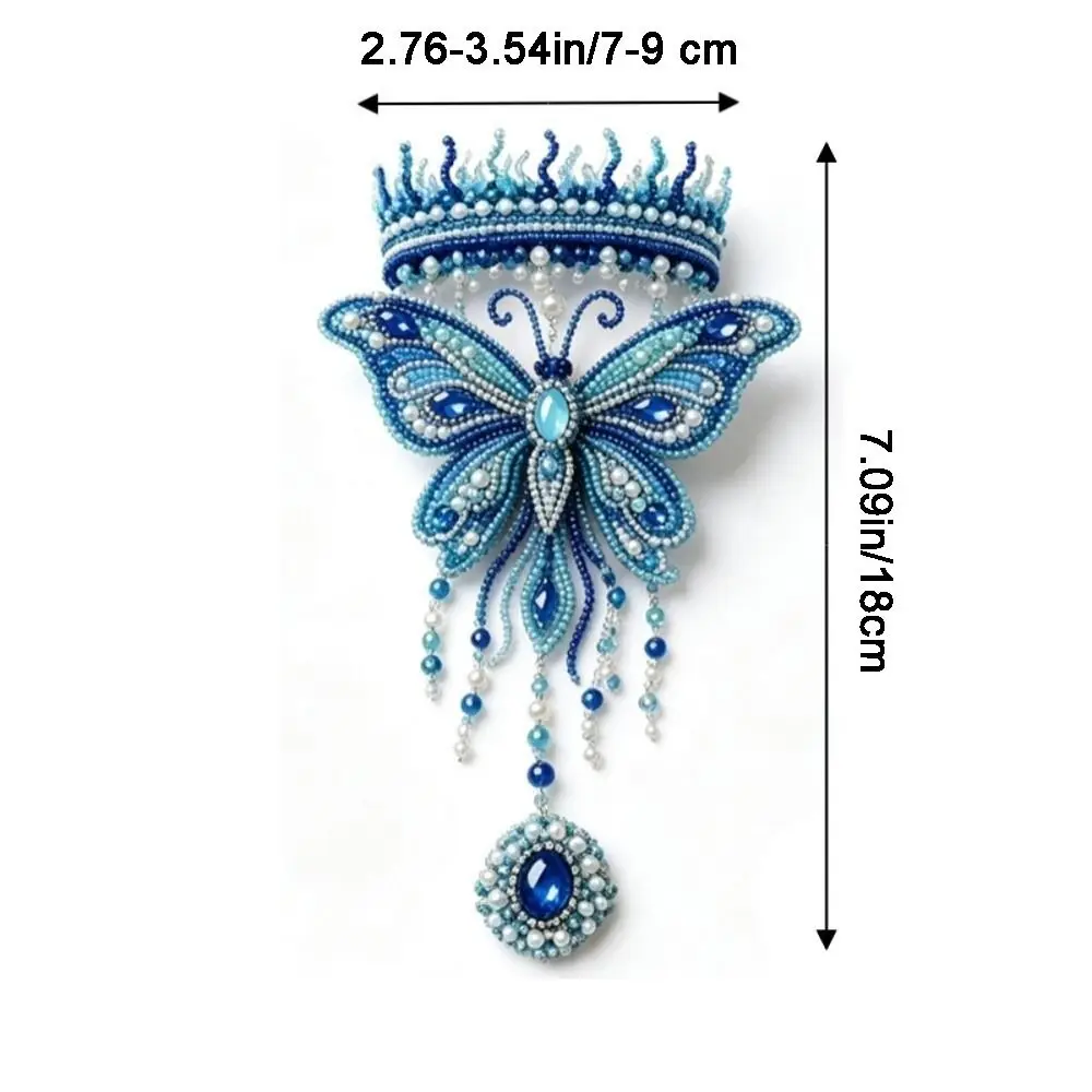 Ocean Series Animal Beaded Bracelet DIY Kit - Dolphin & Butterfly Design