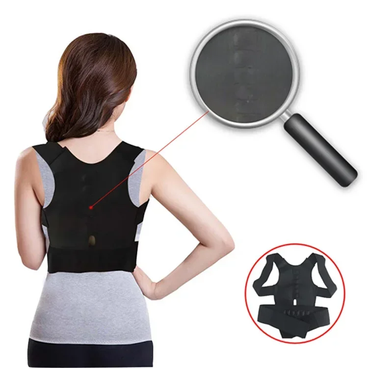 Corrector Back Straight Brace Belt Magnetic Posture Corrective Therapy Corset Lumbar Support Straight Male Female Brace Belt New 4