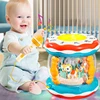 Baby Music Toy Carousel Rotary Projector Hand Drum Infant Montessori Early Educational Singing Sensory Toy Toddler Gift 1-3 Year 1