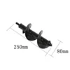 4 Sizes Garden Auger Drill Bit Tool Spiral Hole Digger Ground Drill Earth Drill For Seed Planting Gardening Fence Flower Planter 4