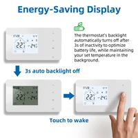 Beok Tuya Battery Heating Thermostat Wifi Heating/Cooling Temperature Controller for Gas Boiler Work with Google Home Alexa - Image 6