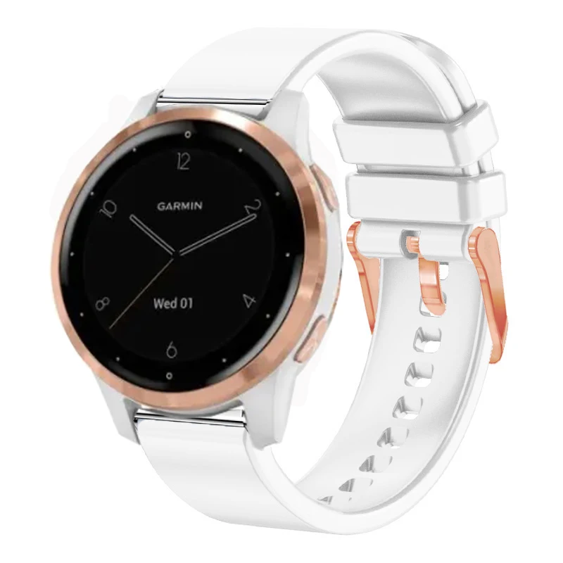 Soft Silicone Smart Watch Strap - 18mm Wristband Bracelet