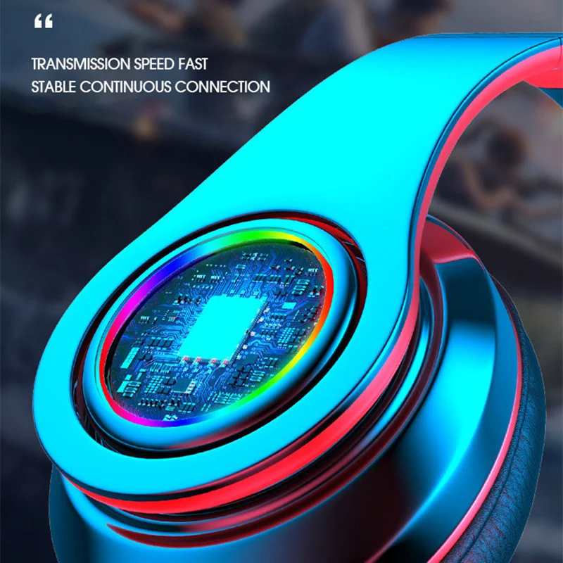 Foldable HiFi Bluetooth Headset 5