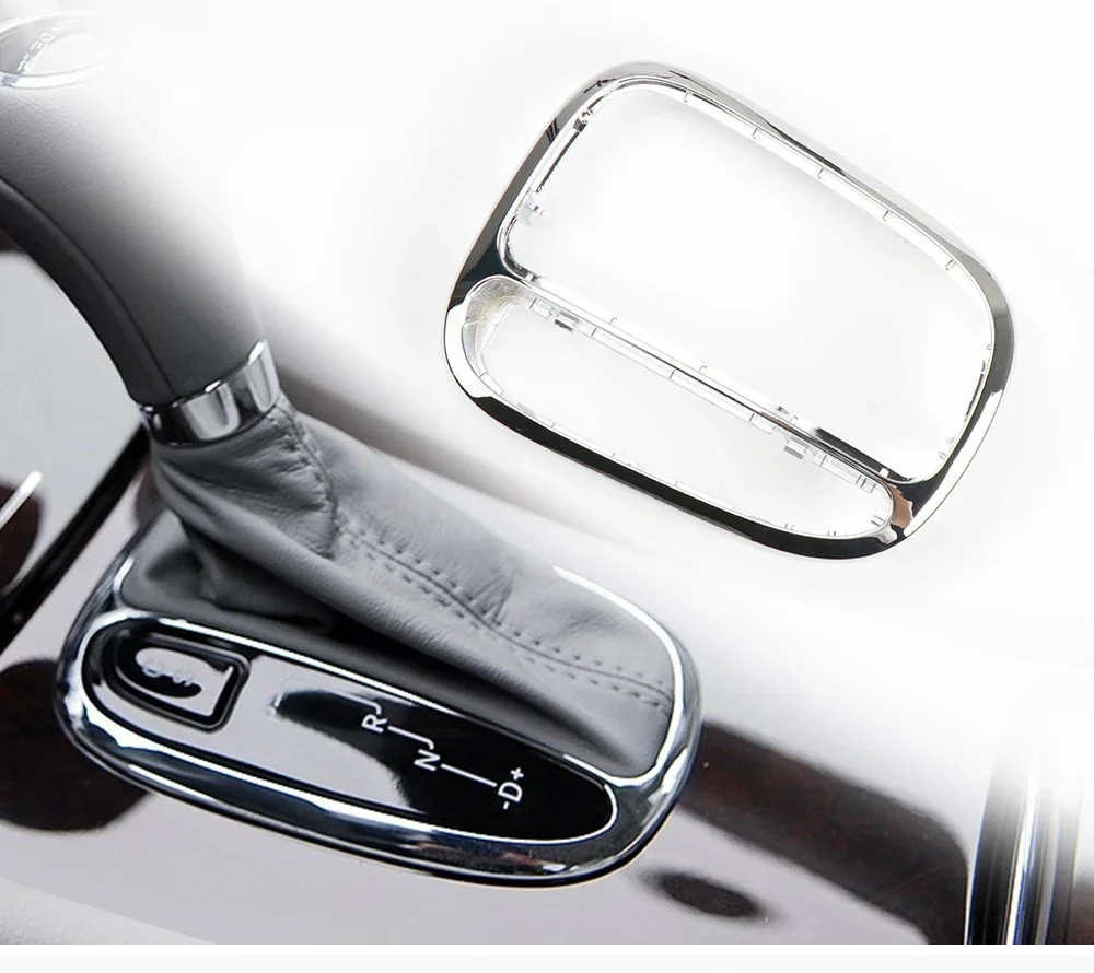 Für Mercedes-C-Klasse W203 C230 C240 C320 D106 4Dr / 2Dr Auto Mittelkonsole Getriebe Shifter Panel dekorative Trim Abdeckung 2032671988 – Detail 1