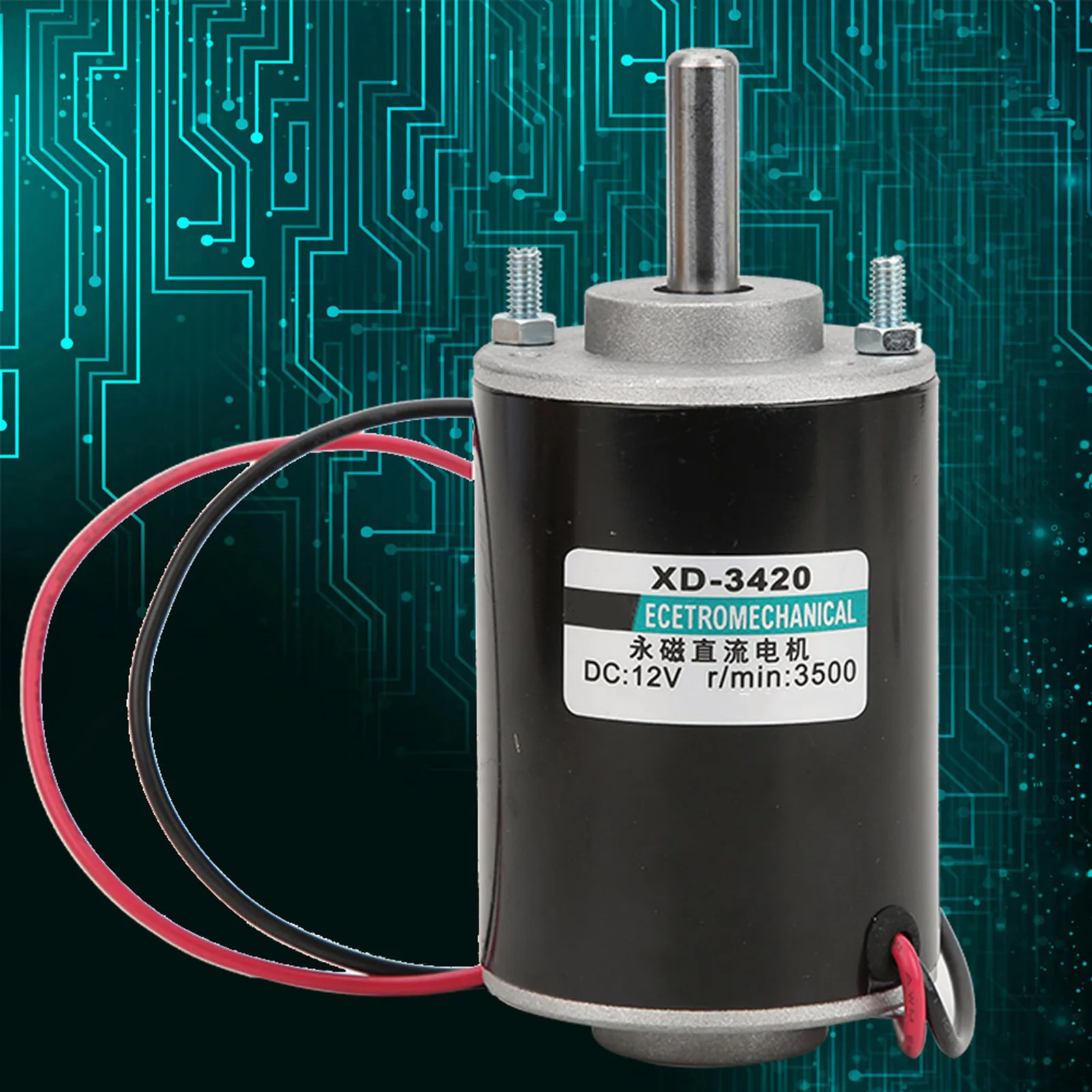 DC Electric Motor High Speed XD-3420 12/24V 30W Permanent Magnet DC High Speed CW/CCW dc electric motor