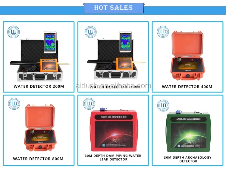 ADMT-200S-Y Water Detector Up To 200 M Underground Water Finder