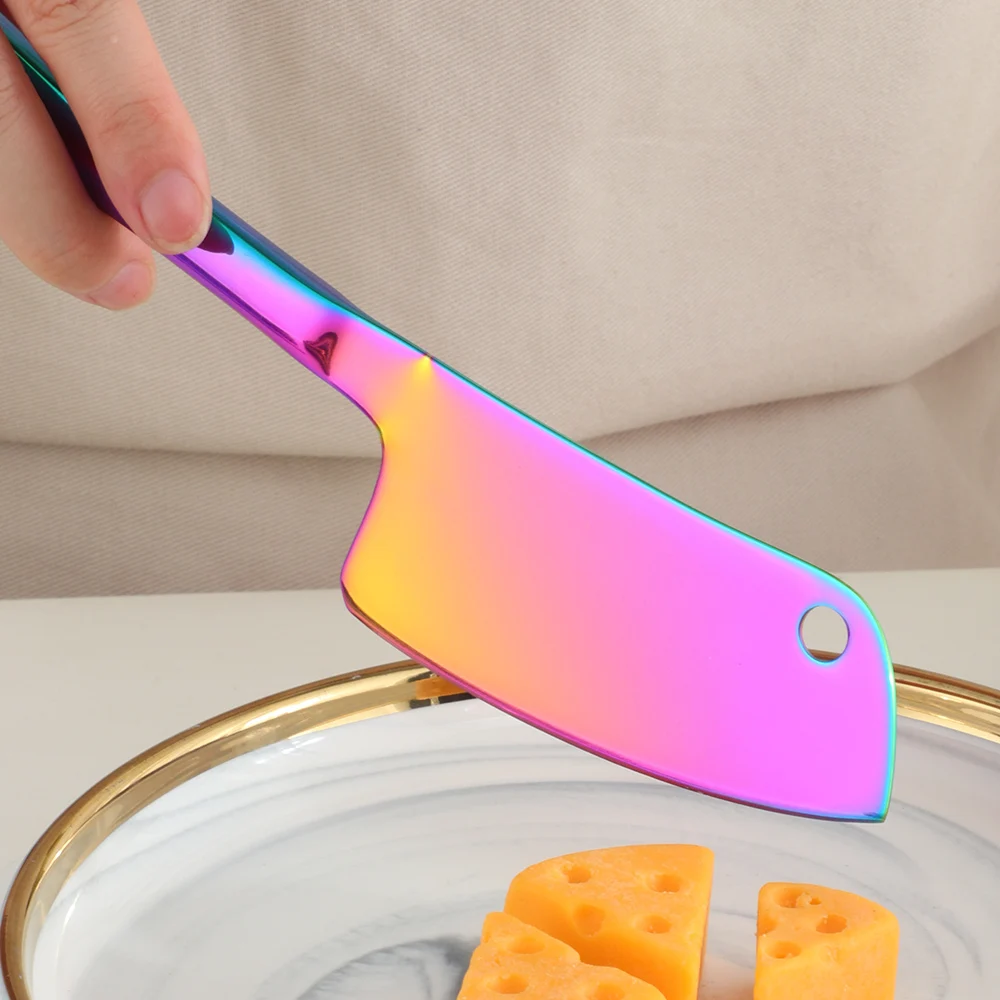 1PC Cheese Tool Cheese Slicer Cutter Knife Fork Creative Graters Kitchen Baking Tools Cake Pizza Spatula Butter Knife