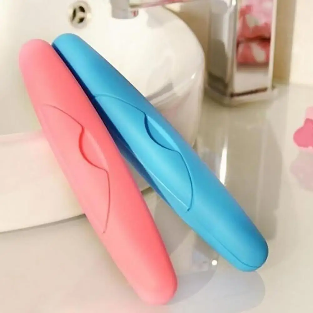 Portable Toothbrush Case Plastic Travel Cover