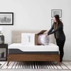 LUCID 4 Inch Lavender Infused Memory Foam Mattress Topper - Ventilated Design - California King Size 6