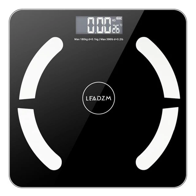Smart Digital Body Fat Weight Scale 180 kg 396 lb Body Composition
