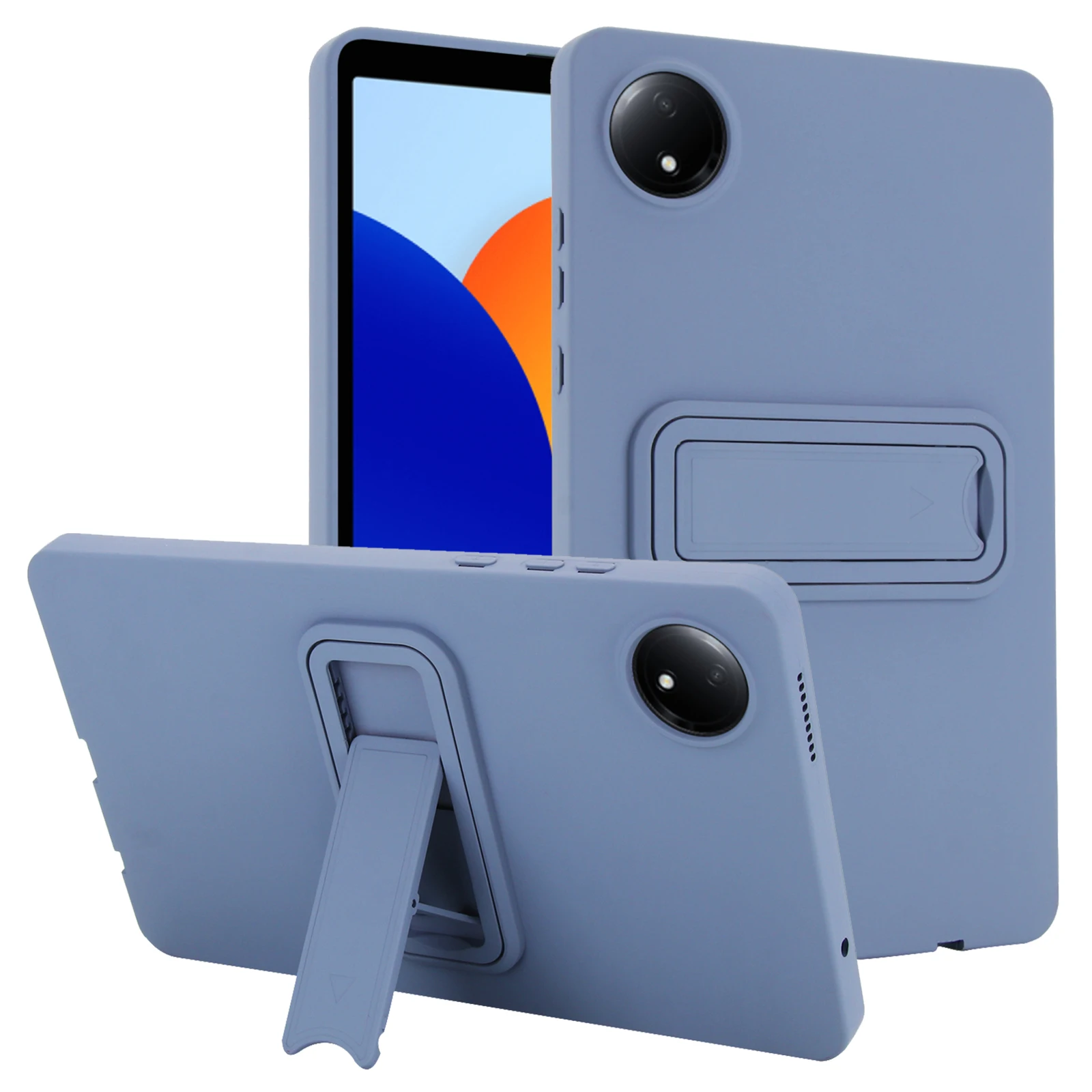 Matte Stand Tablet Case - Durable Hard PC+TPU Protective Cover